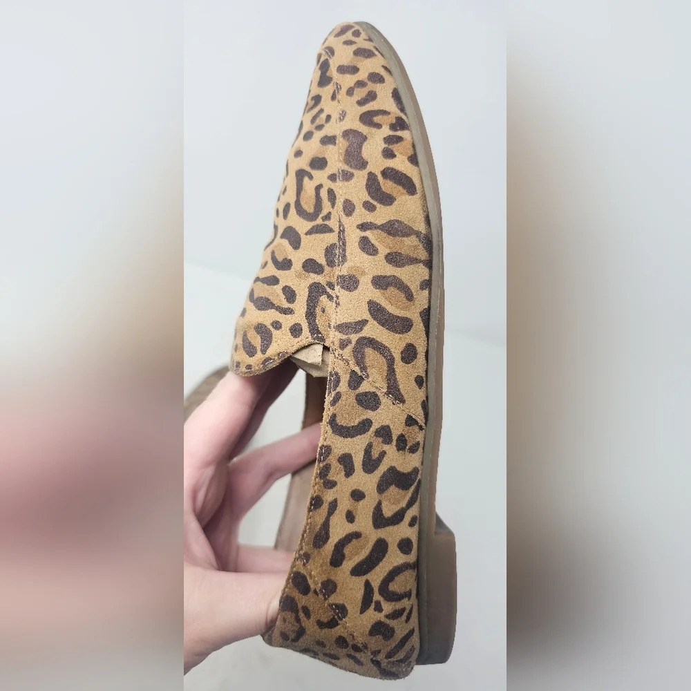 Lucky Brand Women's leopard Print Brogan Leather Loafers Size 8 - Picture 12 of 15